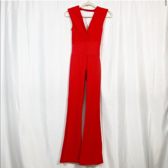 Free People Pants - Free People Movement High Beams Onesie: Cherry Red